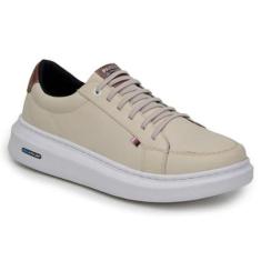 Tenis Sapatenis Casual Social Masculino Sapato 100% Couro Legitimo Parra Boots-Masculino