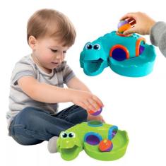 Croco Ball Brinquedo Infantil Educativo Didático Para Bebê - JxP Brink