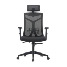 Cadeira Office Escritorio Lugano 124x63x63 Preto