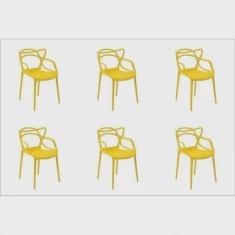 Kit 6 Cadeiras Allegra