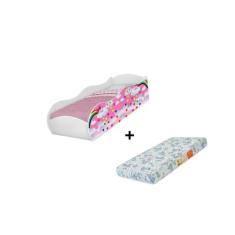 Cama carro móveis para quarto infantil proteção lateral 100% MDF crian