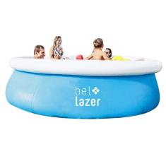 Piscina Inflável 3.700 Litros 2,70 m x 70 cm Azul Bel Fix