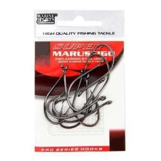 Anzol Maruseigo Nº 30 Black Nickel Marine Sports 10 Peças