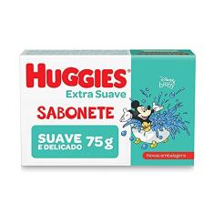 Sabonete em Barra Infantil Toque de Suave – 75 g, Huggies, Branca, Único, Huggies, Branca, Único