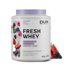 DUX HUMAN HEALTH Fresh Whey Protein 450g Frutas Vermelhas – 20g de Proteínas por Porção, Sem Glúten e Sem Lactose