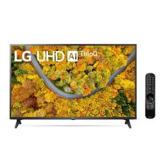 Smart TV 4K LG LED 50' com ThinQ AI, Google Assistente, Alexa, Controle Smart Magic e Wi-Fi - 50UP7550PSF