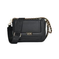 Bolsa Shoulder Quadrada Via Marte Alça Longa e Corrente Ajustável B2-518