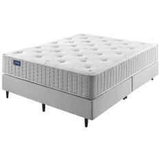 Base Box King Somiê 198x158cm Divinno Cinza