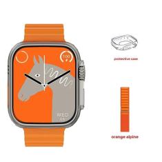 Smartwatch W69 Ultra Mini 45Mm Com Pulseira Extra Nfc