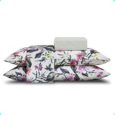 Jogo De Cama Queen 250 X 240 Cm Maite 180 Fios Realce Top