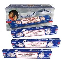 Incenso Nagchampa Satya Sai Baba Massala 12cx D15gr Original