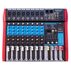 MESA DE SOM SOUNDVOICE MS802 EUX 8 Canais