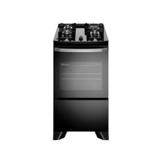 Fogão 4 Bocas Electrolux Preto Efficient FE4GB