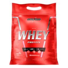 Nutri Whey Protein Refil 900g Integralmedica, Morango