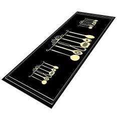 Tapete Passadeira de Cozinha Kitchen Itens Antiderr-50 x 160