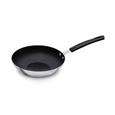 MultiStore Frigideira Wok Antiaderente 35 cm com Cabo de Alumínio e Baquelite, Ideal para Fritar, Refogar e Selar, Oven Safe