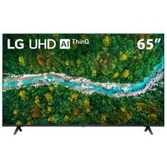 Smart TV 65" LG 4K UHD 65UP7750 WiFi, Bluetooth, HDR, Inteligência Artificial ThinQ, Google, Alexa e Smart Magic - 2021