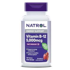 Vitamina B12 5000mcg 100tbs Natrol Sublingual