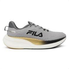 Tênis Fila Racer Speedzone Cinza e Dourado 40