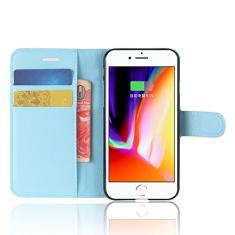 Capa para iPhone 7/iPhone 8, capa carteira flip de couro PU premium com compartimento para cartão, suporte e fecho magnético [capa interior à prova de choque de TPU] Compatível com iPhone 7/iPhone 8