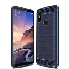 Capa para Xiaomi Max 3, com sensação suave, proteção total, anti-arranhões e impressões digitais + capa de celular resistente a arranhões para Xiaomi Max 3