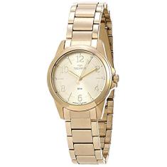 Relógio Technos, Pulseira de Aço, Feminino, Dourado