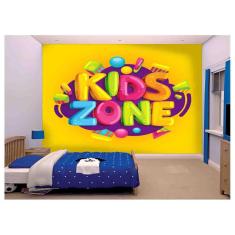 Papel De Parede Kids Zone Brinquedoteca  Azs128