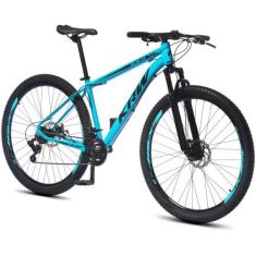 Bicicleta Alumínio Aro 29 KRW Shimano TZ 24 Vel Ltx KRW20, 17", Azul, 