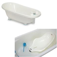 Banheira De Bebê Infantil C/Redutor - Termômetro Baby Style (Azul)