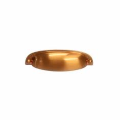 Puxador concha stillo 96mm cobre brilhante - Gruppa