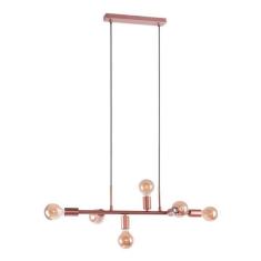 Pendente Spine 6Xe27 Biv Cobre Qpd1361Co Quality