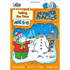 Monster Practice - Telling The Time - Age 5-6 - Book With Sticker