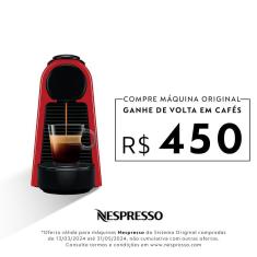 Cafeteira Nespresso Essenza Mini Vermelha