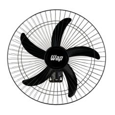 Ventilador Parede Rajada Pro 60 Turbo Preto 5 Pás - Wap