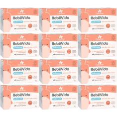 12UN Bebe Vida Sabonete Vegetal Dermoprotetor 90g Davene