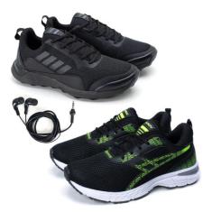Kit 2 Tênis Masculino Esporte Conforto + Fone de Ouvido Fio - Vorax, 4