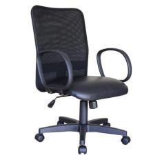 Cadeira para Escritório Encosto em Tela Mesh Peruggia Preto - Design O