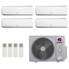 Ar-Condicionado Multi Split Inverter R-32 Gree 36.000 (3x Evap hw 9.000 + 1x Evap hw 24.000) Quente/Frio 220V