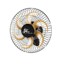 Ventilador Parede Venti-Delta Free 40Cm. Preto Bivolt, Preto, Bivolt