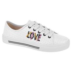 Tenis Moleca Casual Love Feminino-Feminino