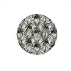 Sousplat Palmeiras - NSW, com base, 1 Peça