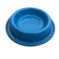 Comedouro para Gatos Plástico Anti-Formiga de Peixe 150ml