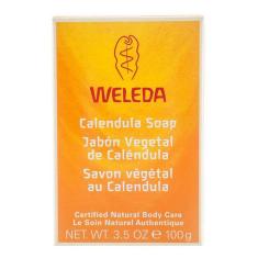 Sabonete Vegetal Natural De Calêndula 100G - Weleda