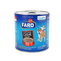 Ração Úmida Faro para Cães Filhotes Sabor Carne 280g