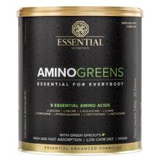 Aminoácidos Amino Greens Vegano 240G Essential Nutrition