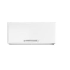 Armário de Cozinha e Lavanderia com 1 porta Aéreo Modulo Suspenso Geladeira Aço Tarsila 0,80m Branco