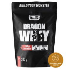 Whey Protein 500g Importado Eua Concentrado + Isolado - Snake Dragon, 