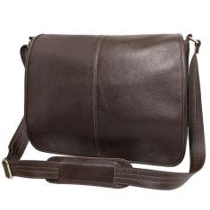 Bolsa Pasta Carteiro Masculina Tiracolo De Couro Legítimo - Le Voyage,