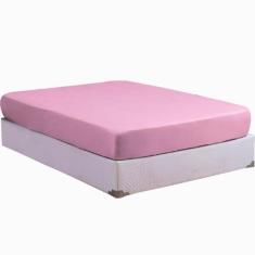 Lençol Casal com Elástico Avulso Percal 200 Fios 100% Algodão 01 Peça 