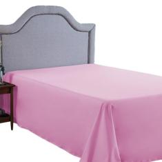 Lençol Cama Box Casal 400 Fios Sem Elástico Virol Toque Extra Macio - 